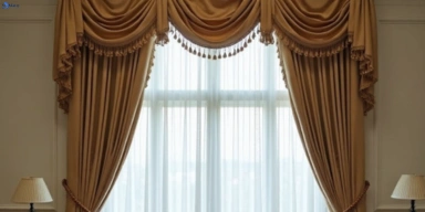 Steam cleaning heavy drapes on-site valdora Matty Curtain Cleaning